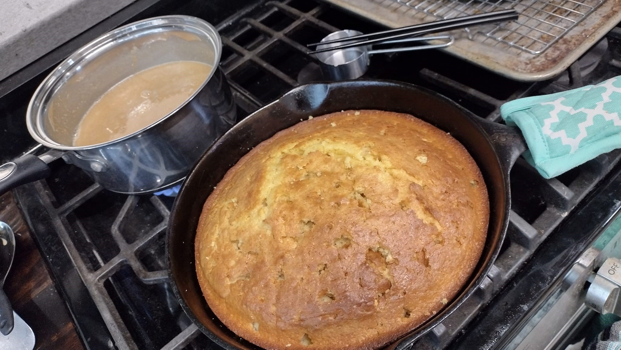 Peanut Butter Poke Cake