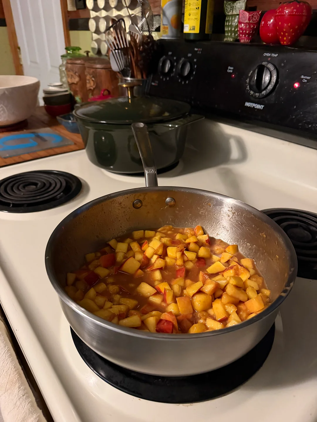 Make the Peach Filling