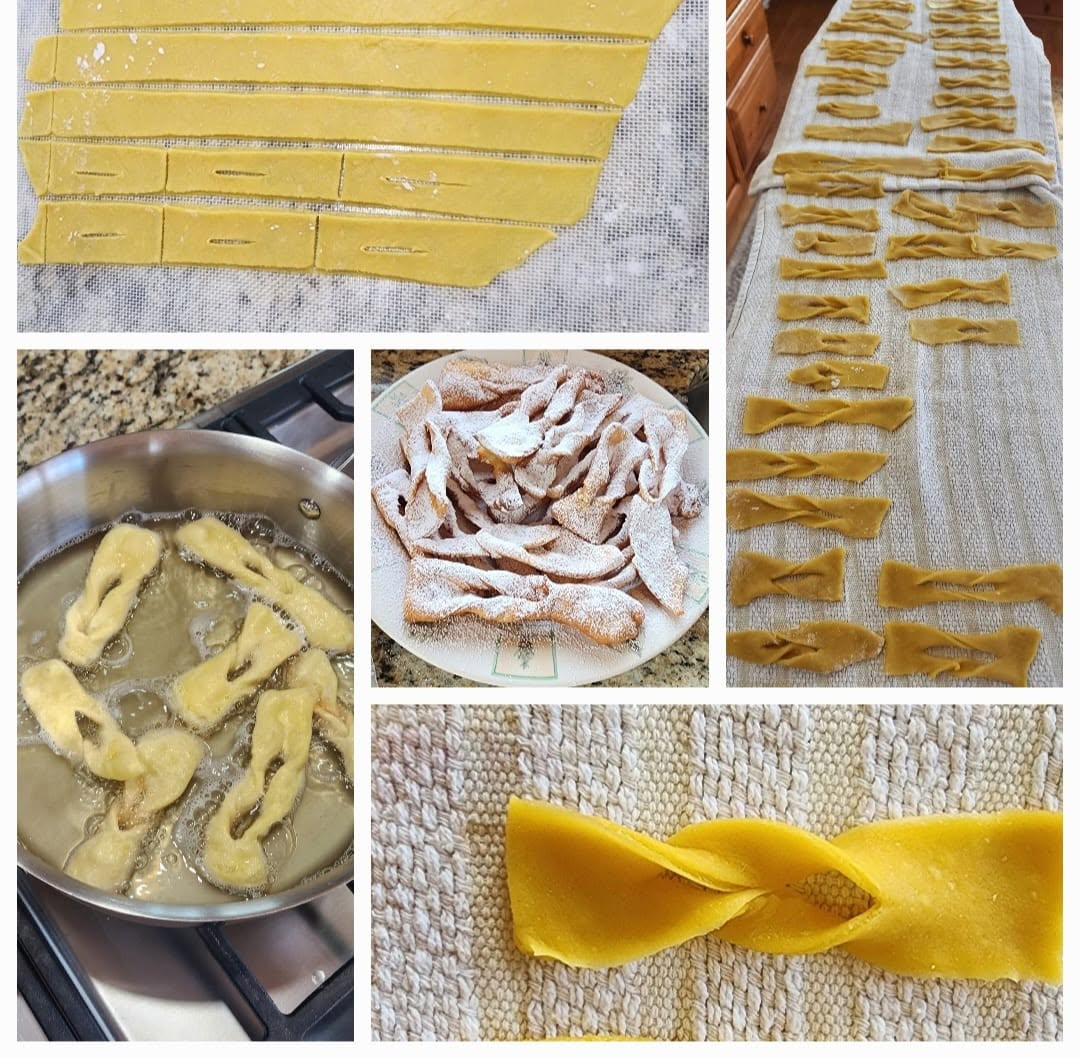 Polish Chrusciki (Mom's Christmas Angel Wings)