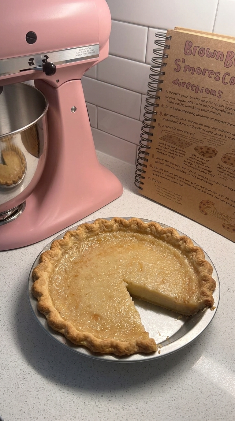 Homemade Depression-Era Water Pie