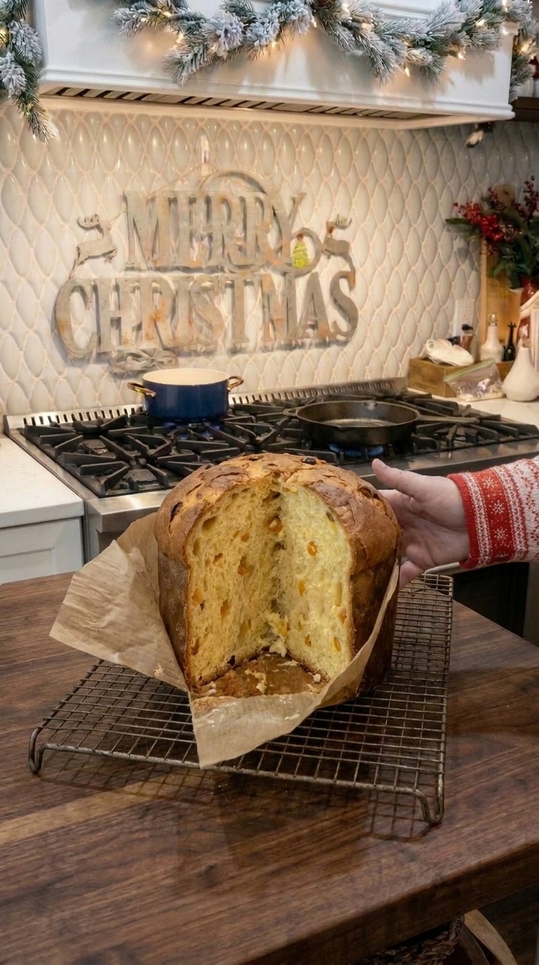 Homemade Panettone Recipe (Traditional Holiday Bread)