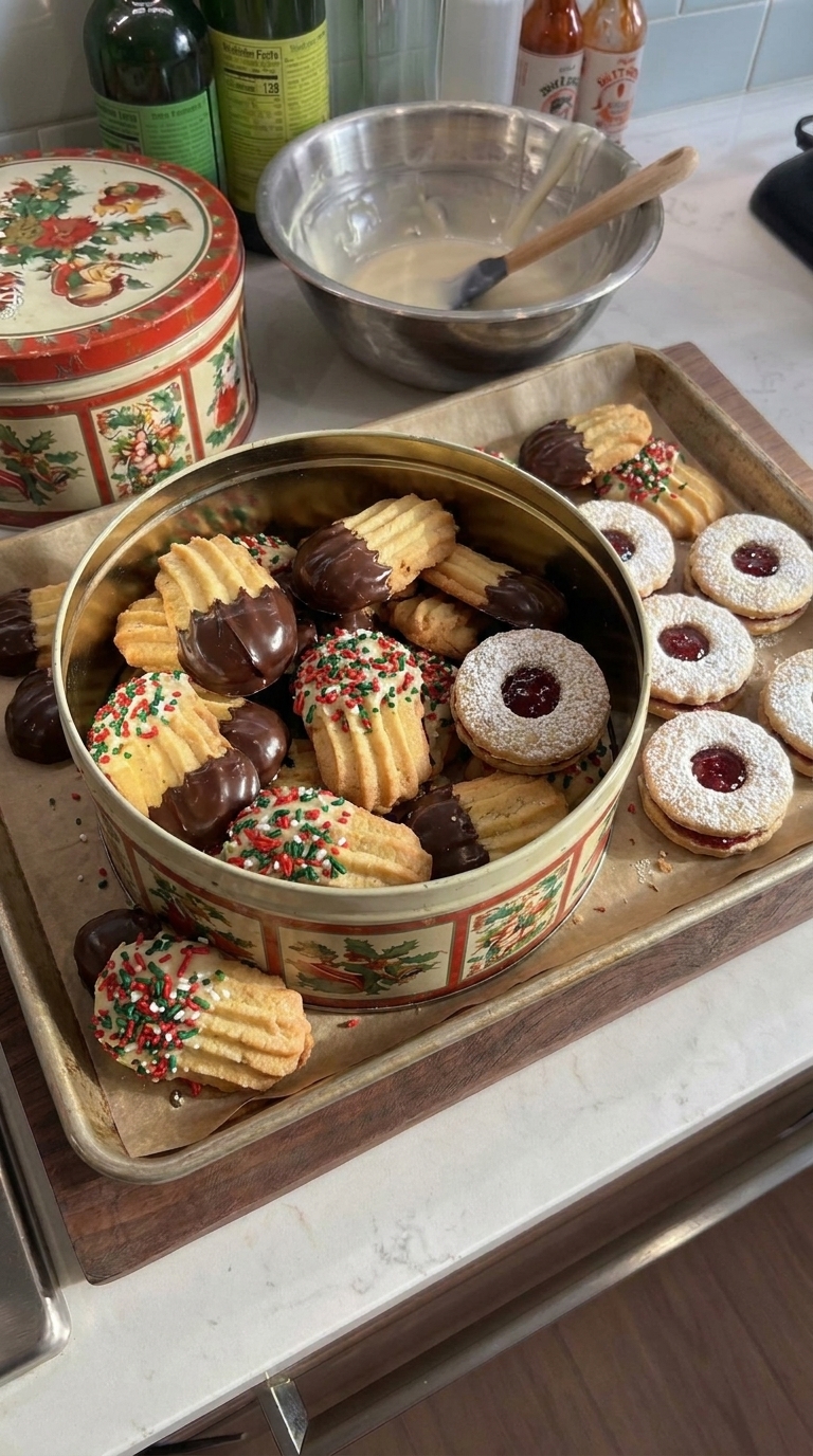 Classic Italian bakery butter cookies