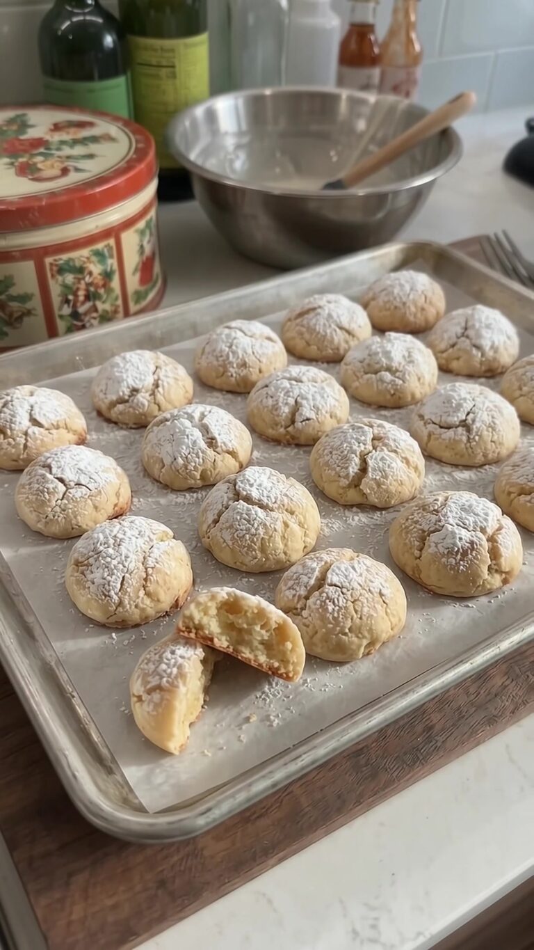 Soft Italian Amaretti Cookies (Easy Traditional Recipe)