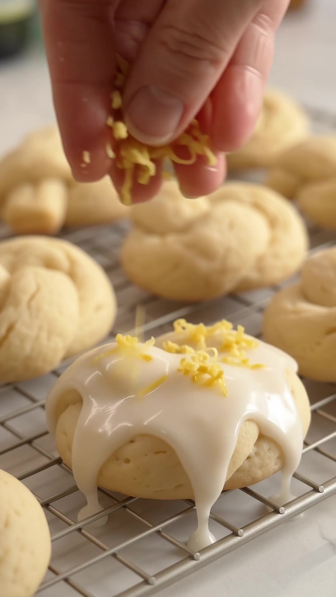 Lemon glaze a