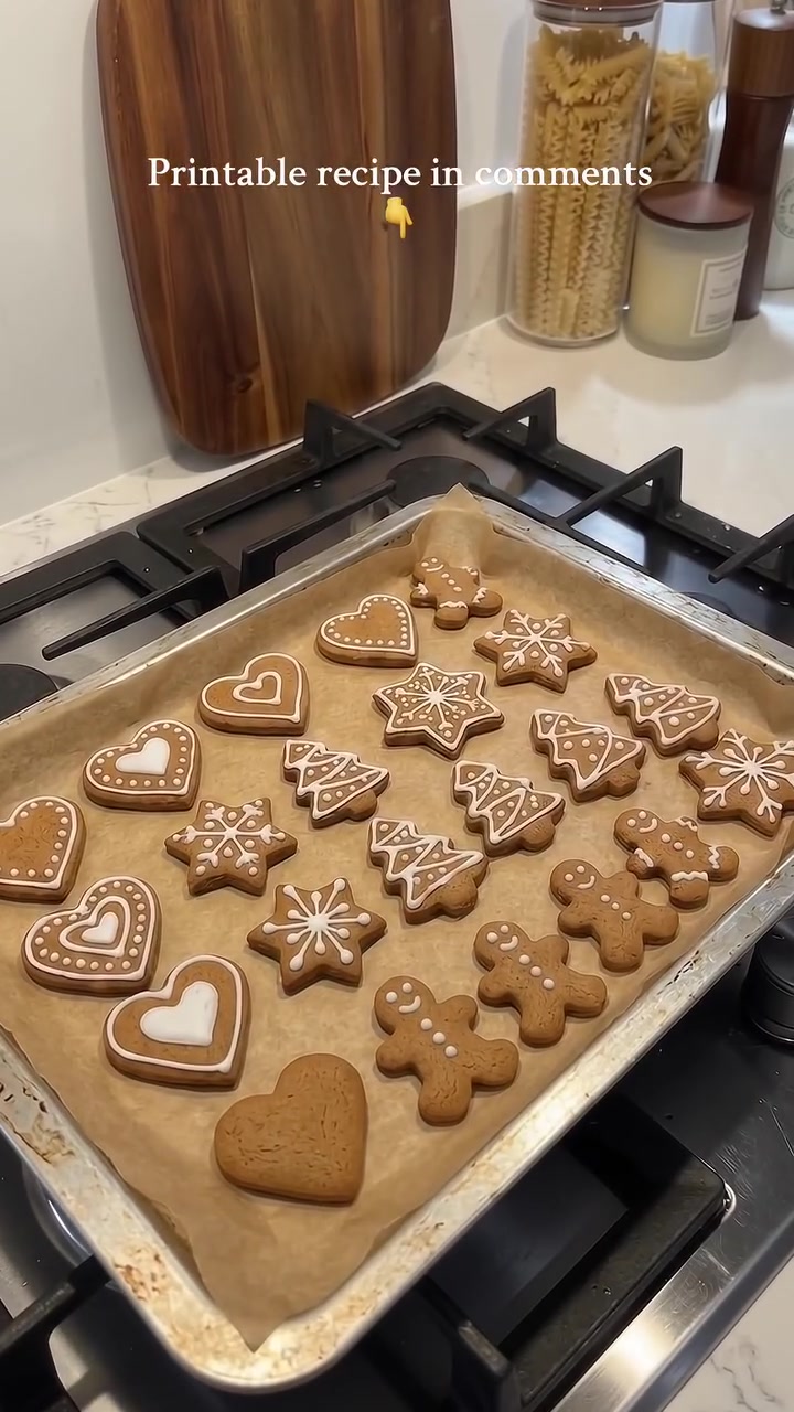 gingerbread cookies.
